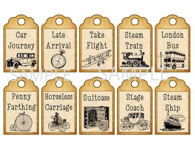 VINTAGE TRAVEL Collage Sheet Ephemera For Scrapbook Junk Journal Card  Making | eBay