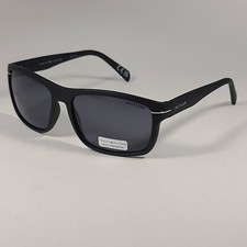 Tommy Hilfiger MP OM639 Rectangular Sunglasses Matte Black Frame  Gray Lens
