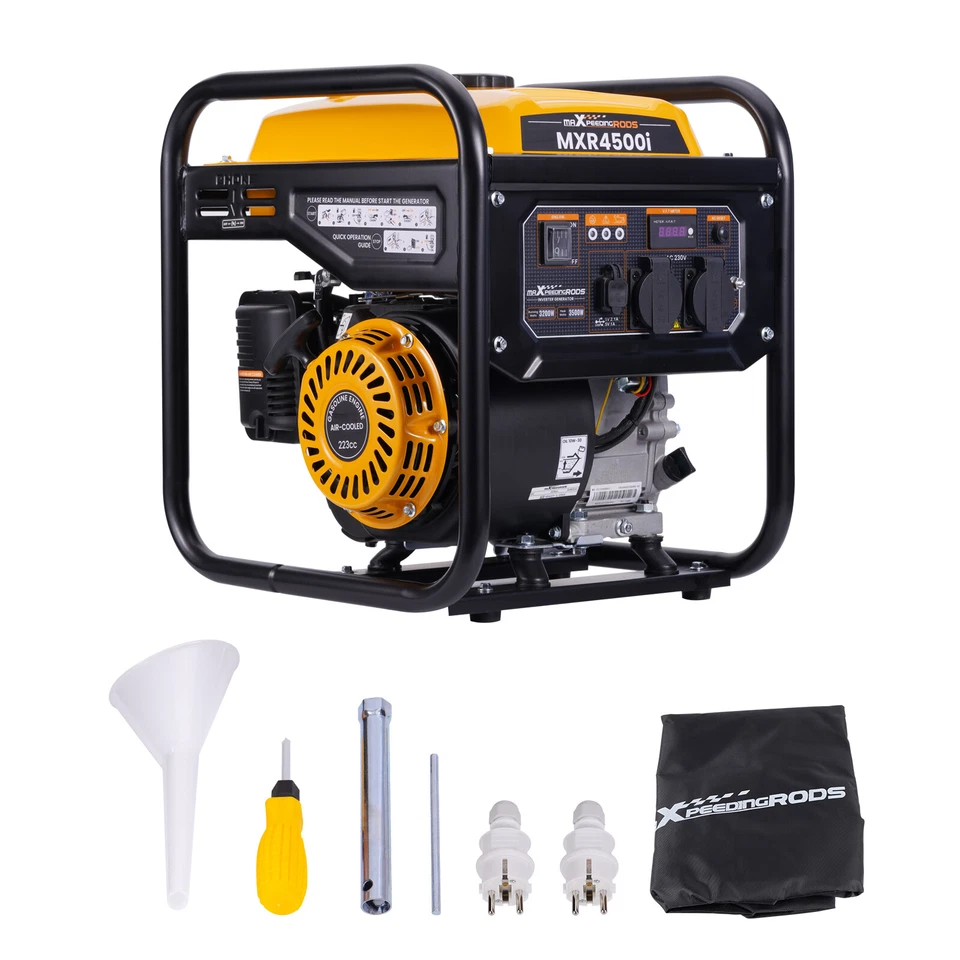 3200W 3500W Inverter Stromerzeuger Benzin for Camping 26KG Tragbar Generator