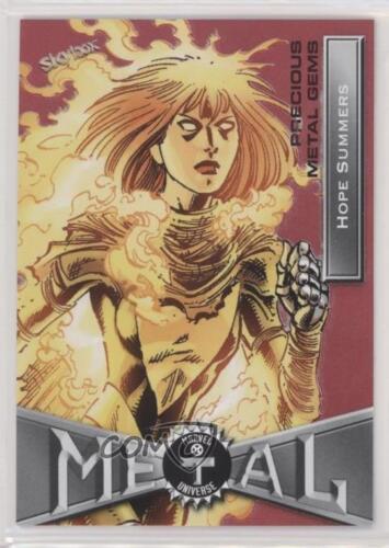 2020 Upper Deck Marvel X-Men Metal Universe PMG Red 72/100 Hope Summers #34 5x5 - Picture 1 of 3