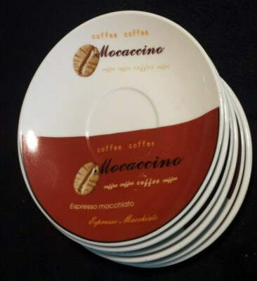 Corte del re 1x Untertasse Cafe Latte espresso Mocaccino 13,1 innen 4,5 bis 6 St