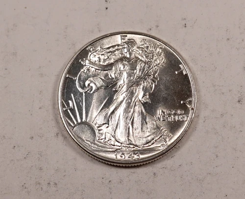 1943 Walking Liberty Half Dollar * Gem BU++ * 90% Silver * XH131