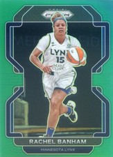 2022 Panini Prizm WNBA RACHEL BANHAM #112 GREEN PRIZM LYNX