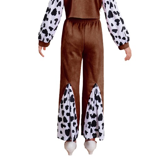 Kids Girls Pants Theme Cowboy Wild West Cowgirl Bell Bottoms Sweatpants Photo - Picture 23 of 50