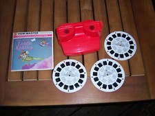 HTF RARE 3 VIEW MASTER LIDDLE KIDDLE DOLLS REELS Pk  OLDER RED VIEW MASTER TOY