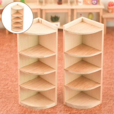 Aufbewahrung Eckschrank Wohnzimmer Mehrlagig Dekor Charmante Details Holz