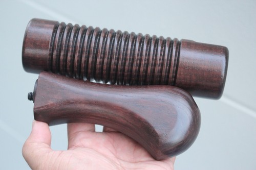 CUSTOM MOSSBERG 590 SHOCKWAVE 12 GA FOREND & LAGER HOLZMÖBEL SEHEN ALT - Bild 10 von 24