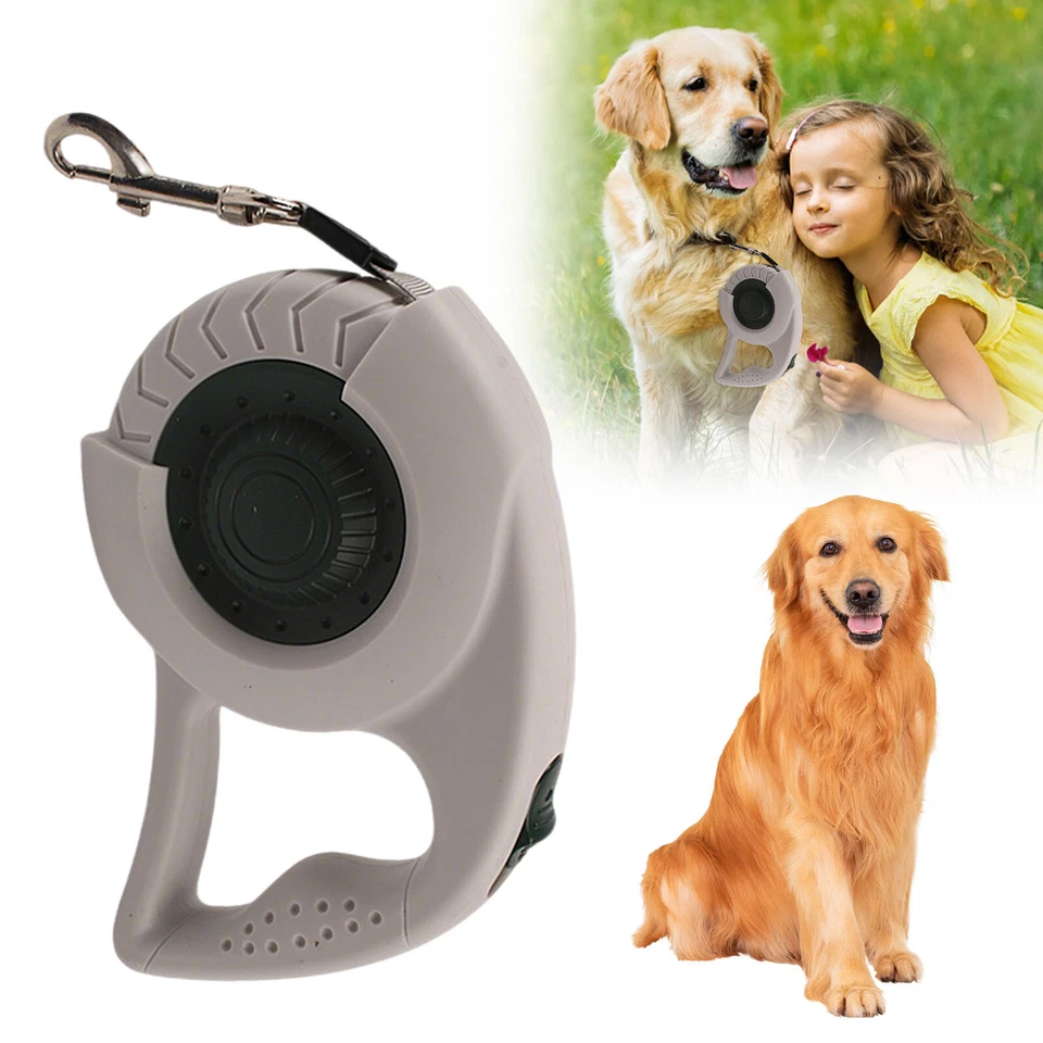 1 peça coleira retrátil automática para cães coleira para animais de estimação caminhada automática à prova de explosão - Imagem 3 de 4