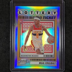 2023-24 Contenders Optic BILAL COULIBALY Lottery Ticket Rookie Silver #2