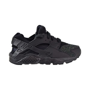 nike huarache kids black