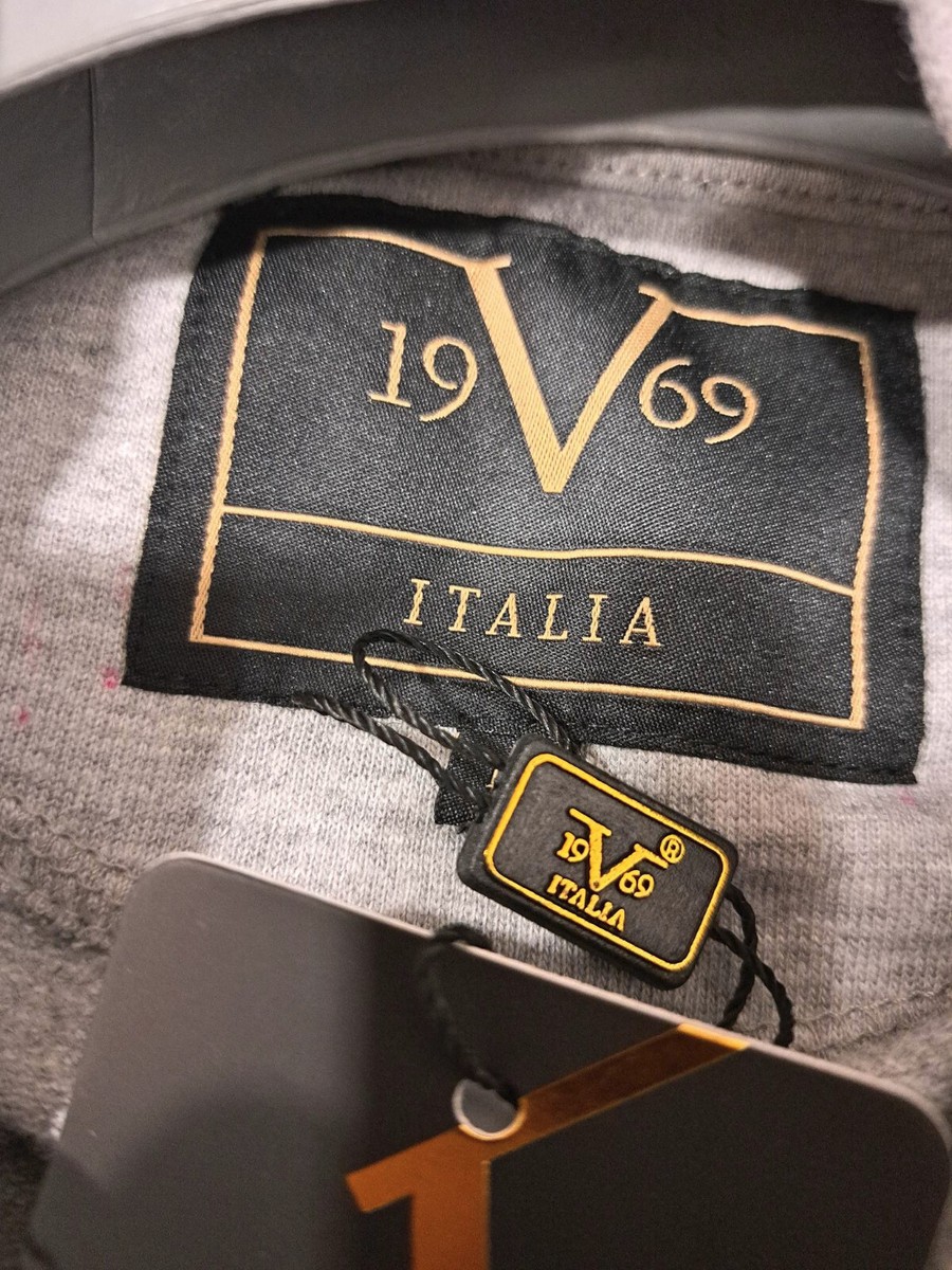 19V69 Italia by Versace Hoodie Size M RRP 160€ New With Tags | eBay