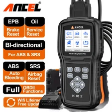 ANCEL AD610 PRO OBD2 Scanner Diagnostic Tool ABS Bleeding SAS SRS EPB OIL Reset