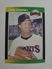 KELLY DOWNS 1989 DONRUSS BASEBALL'S BEST BASEBALL CARD # 247 D9723