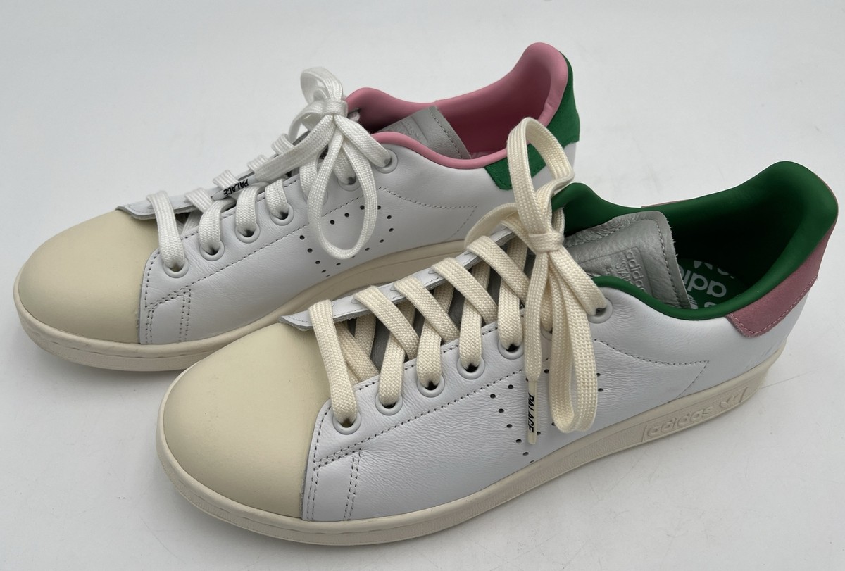 Adidas SUPER RARE Stan Smith x Palace White Green Pink 2019, FW9200, New  w/o Box