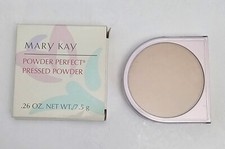 MARY KAY Powder Perfect Pressed Powder IVORY .26 oz. - 6251 - NOS