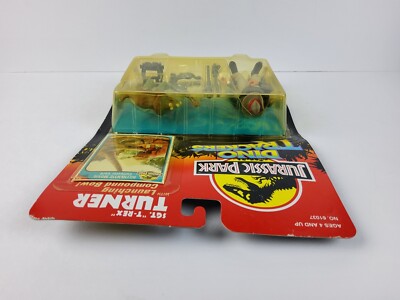 1993 Jurassic Park Dino Trackers Sgt T-Rex Turner Figure Dinosaur