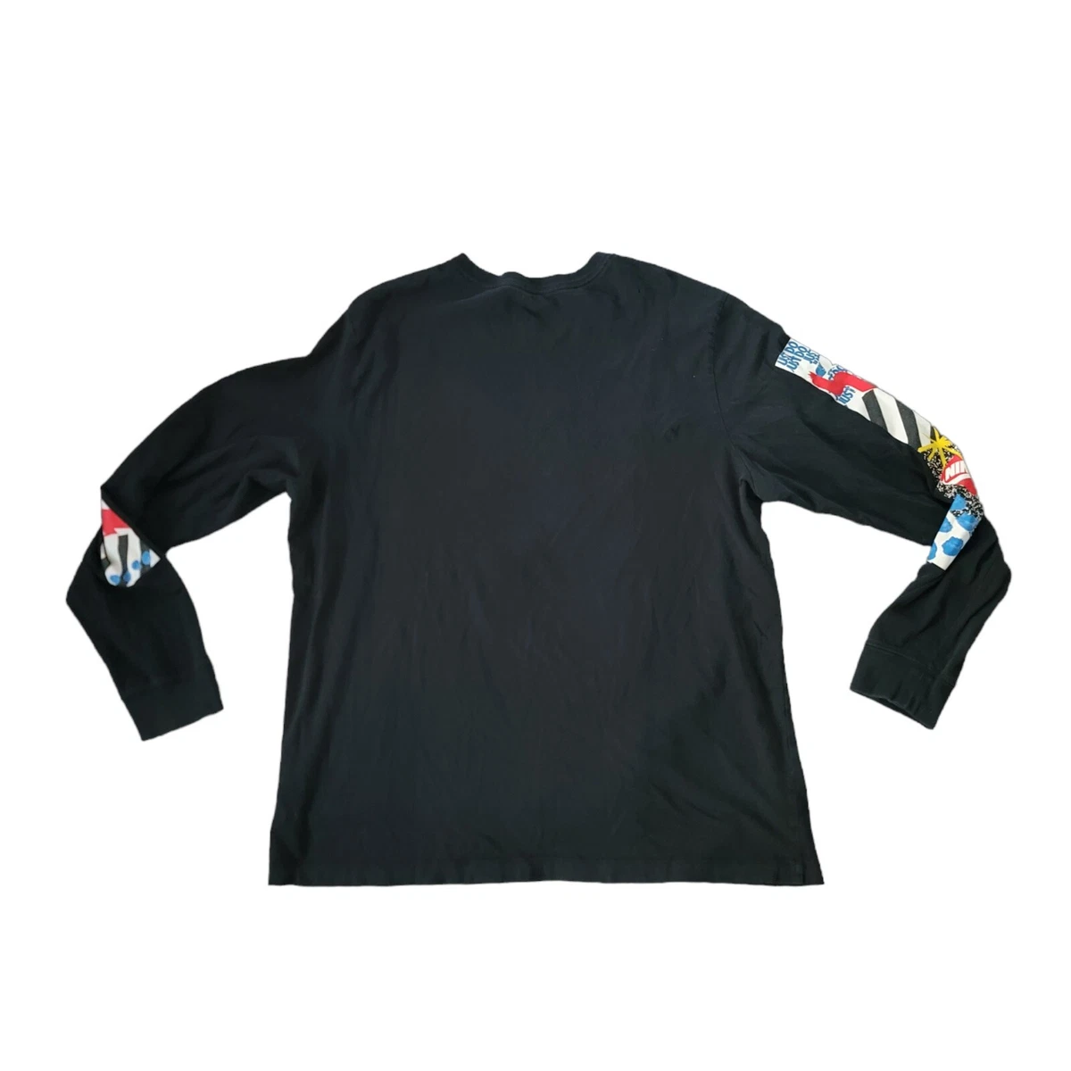 The NIKE Tee Graphic Cactus JDI BV7567 100 Long Sleeve Shirt Black