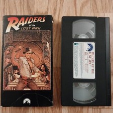Raiders of the Lost Ark (VHS, 1981) Indiana Jones, 1999 It's TESTED AND WORKING!