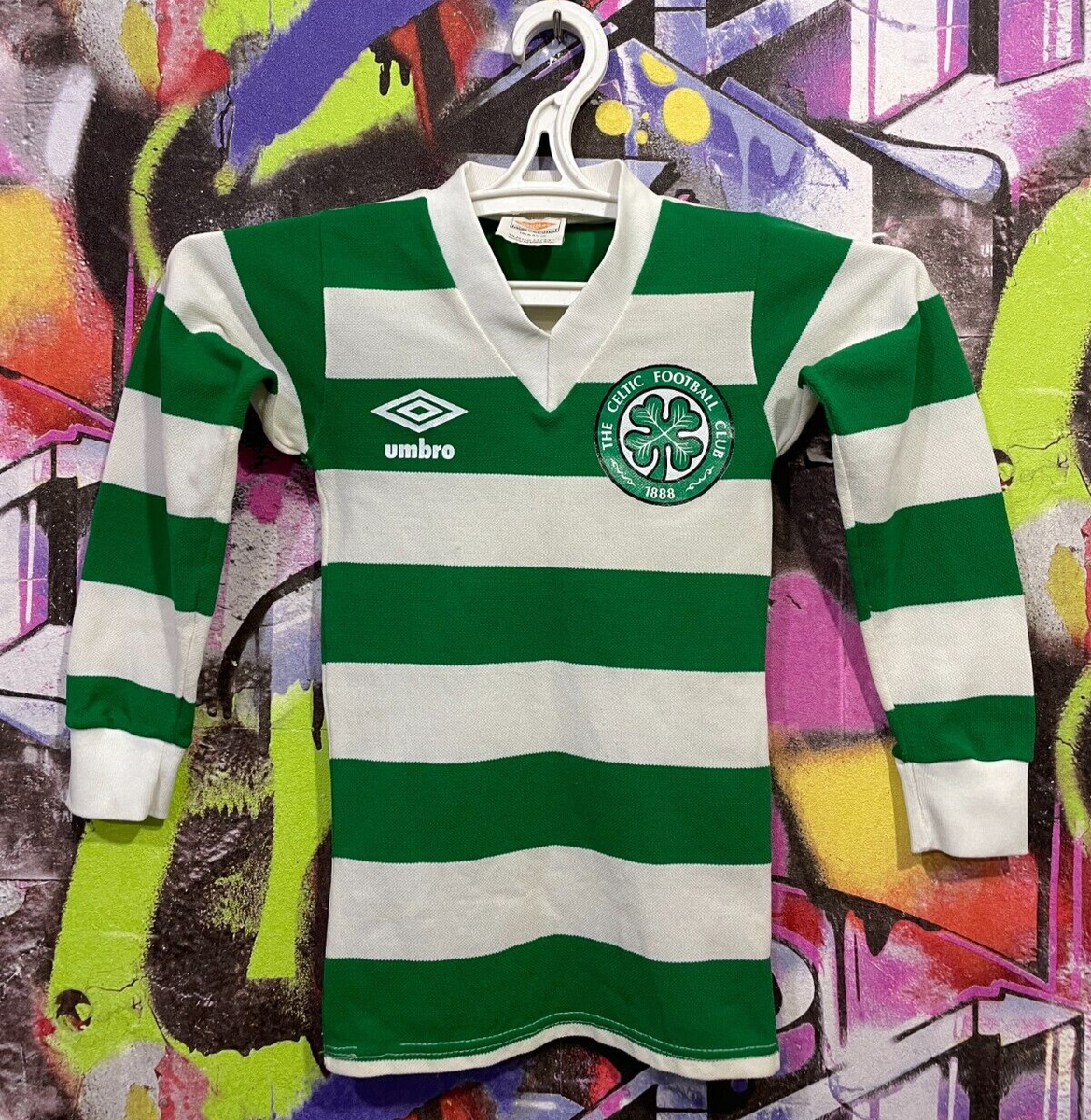 Celtic FC 1979 1980 Home Football Soccer Longsleeve Jersey Umbro