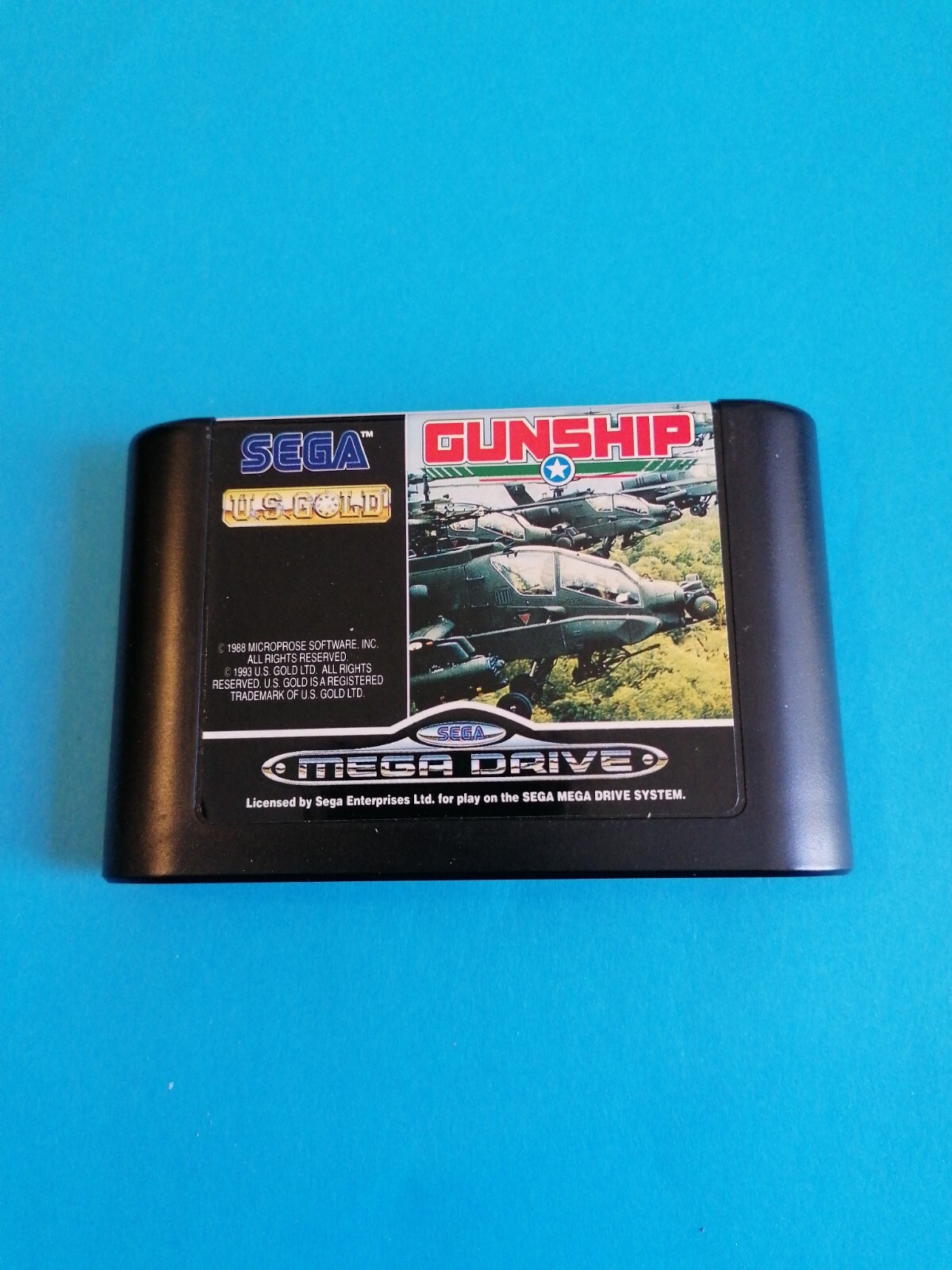 Sega Megadrive gunship 
