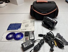 Sony Handycam DCR-DVD710 Mini DVD Digital Camcorder w/Case,cables,remote,extras