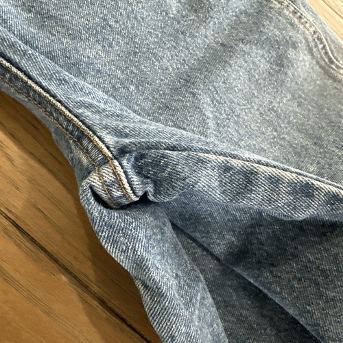 Vtg Y2K Jordache Denim Bib Overall Straight Leg 26" Inseam *Girls L Measurements - Picture 13 of 13