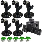 5x Bracket Speaker Wall Mount Ceiling Logitech Z906 Sound System Quality