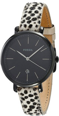 Fossil Jacqueline 36mm Black Dial Faux 