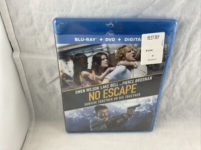 No Escape (Blu-ray, 2015) NEW- 13132625140|
