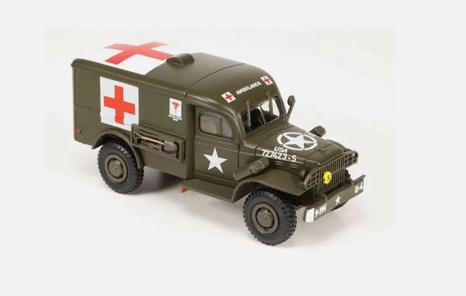 MOTOR CITY CLASSICS, DODGE WC54 Ambulance, échelle 1/43, MCITY24211 - Photo 2/2