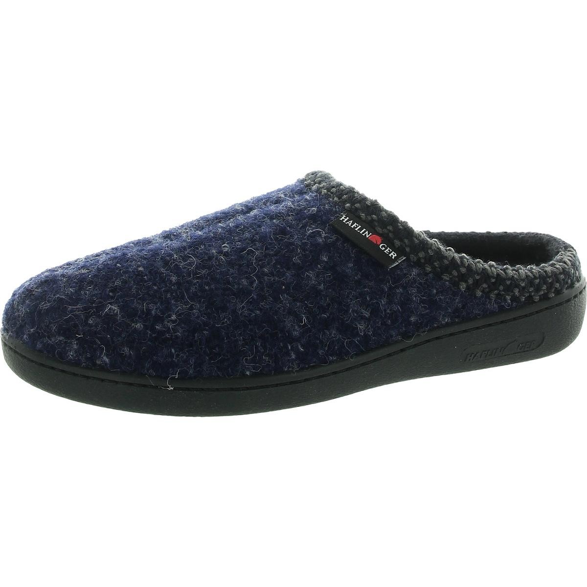Мужские сабо Haflinger темно-синего цвета из сверхтонкой шерсти мериноса, 40 BHFO 7771