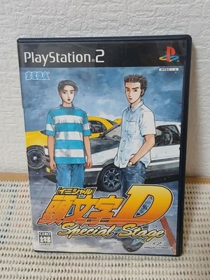 Japanese Edition Sega Initial D Special Stage PS2 SLPM-65268 Drift Racing