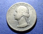 1932-S Washington Quarter  VG