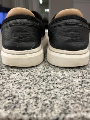 Ugg Womens Alameda 1130779 Black White Low Top Slip On  display picture 1
