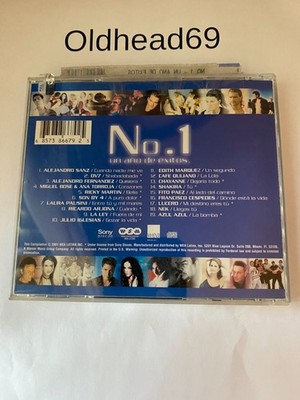 No. 1: Un Año de Exitos by Various Artists (CD, Feb-2001, WEA (Distributor))