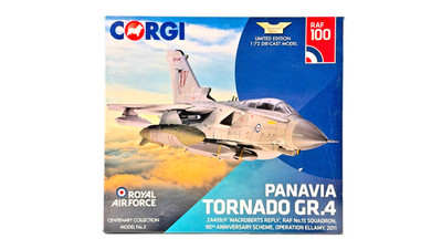 CORGI 1:72 SCALE - AA33618 - PANAVIA TORNADO GR.4 MACROBERTS RAF 15 SQUADRON