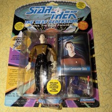 Lt. Commander DATA Star Trek TNG First Seasons Uniform Playmates 1993 Figure