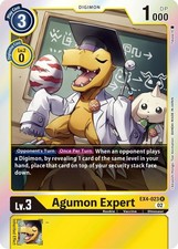 2023 Digimon Card Game EX-04 Agumon Expert (#EX4-023 R, Foil, R, Lightly Played)