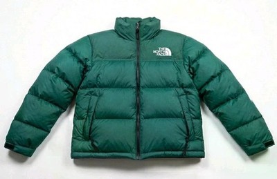 The North Face 1996 Retro Nuptse Daunen Damen Jacke L Lodengrün Neu mit Etikett 