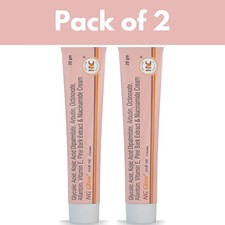 2 tubos de crema brillante Heal N Cure NG enriquecida con ácido kójico y ácido glicólico