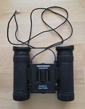 Fernglas klein Diamatic 8x22 DT 126mm 1000m inklusive Etui/Hülle Tasche schwarz