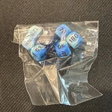 Pokemon TCG Chilling Reign Dice Brand New Sealed Blue