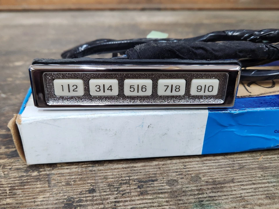 NUEVO DE LOTE ORIGINAL LINCOLN MARK VII LSC 1984-1992 ARNÉS DE ALMOHADILLA DE ENTRADA SIN LLAVE E7SZ-14A626-A Foto 2 de 4