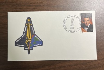 NASA STS-107 space shuttle Launch cover envelope last flight