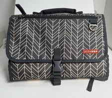 Skip  Hop Brown and Beige Baby Changing Portable Pad