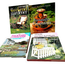 4 Weekend Project Books Weekend Gardener Backyard Landscaper Tranquil Fountains