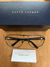 Ralph Lauren RL 60012 130 Mens Eye Glasses Frames Only No Lenses 53-18 Italy