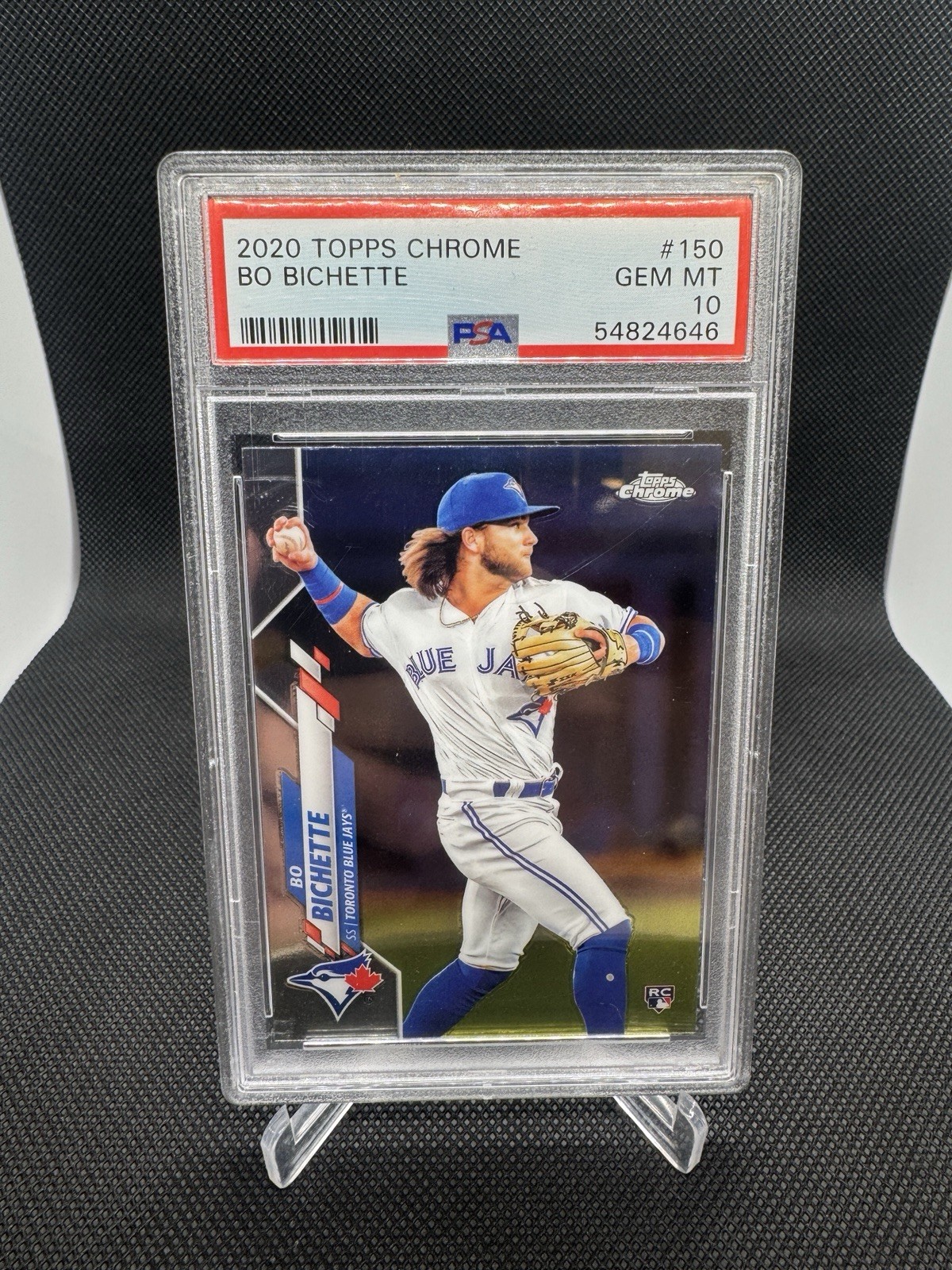 2020 Topps Chrome #150 Bo Bichette PSA 10
