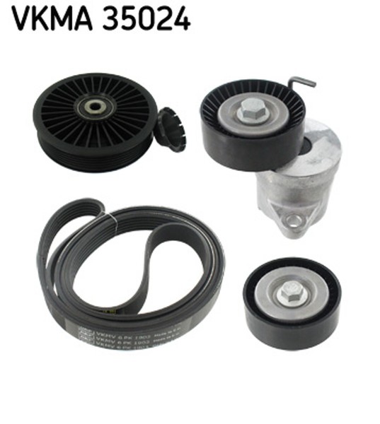 SKF Keilrippenriemensatz Vkma 35024 FüR Insignia Opel G09 Astra Sports Tourer-image