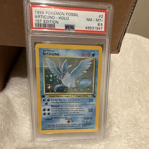 Articuno (1st Edition) graded PSA 8.5 for sale on eBay